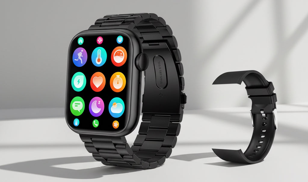 Smartwatch Bluetooth Calls Men Women Smartwatches Fitness Bracelet Custom Watch Face