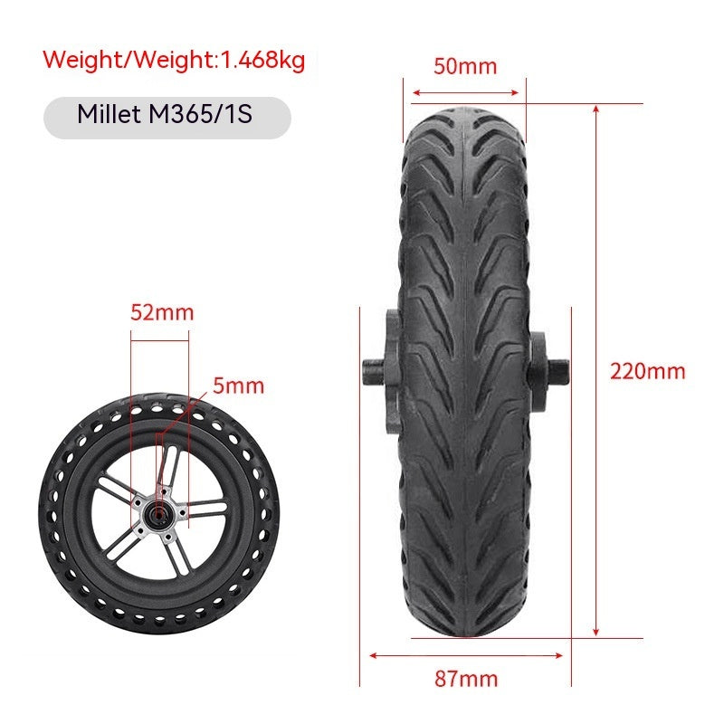 Xiaomi Scooter Accessories Flat Tire Rear Disc Brakes