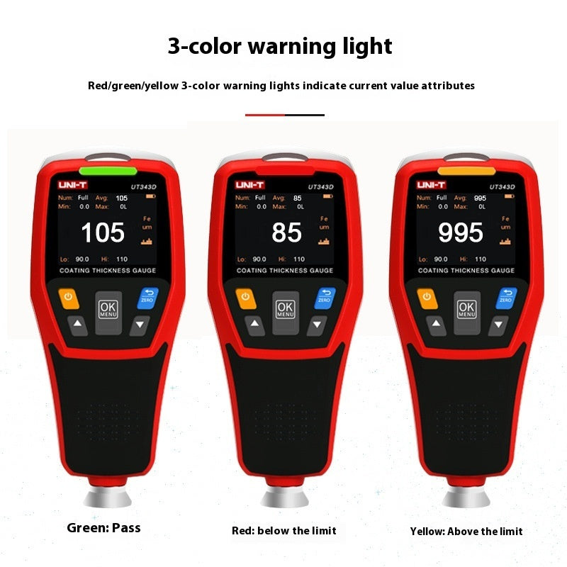 Coating Thickness Gauge Paint Thickness Admeasuring Apparatus