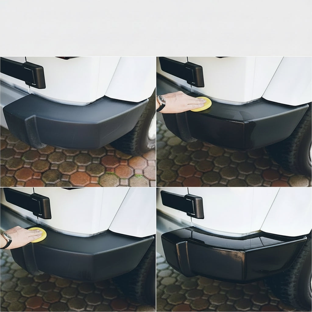 Car Plastic Restorer Back to Black Gloss Car Cleaning Products Plastic Leather Restore Auto Polish and Repair Coating Renovator
