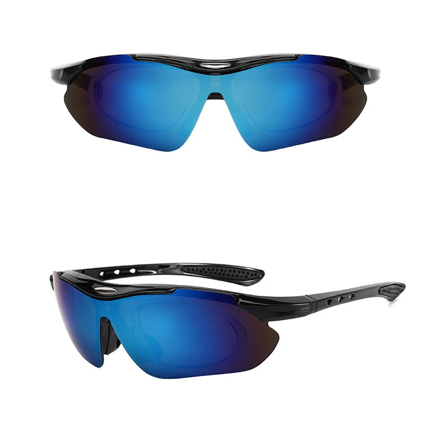 Stylish Unisex Sports Sunglasses for Cycling, Hiking, and Outdoor Adventures