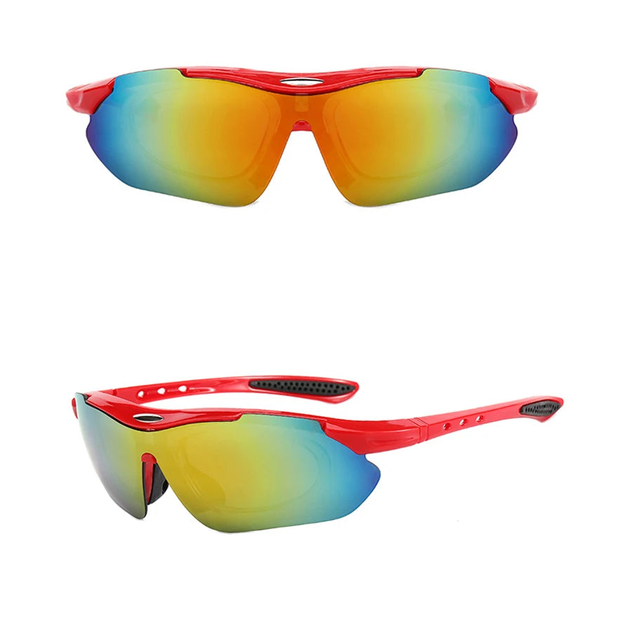 Stylish Unisex Sports Sunglasses for Cycling, Hiking, and Outdoor Adventures