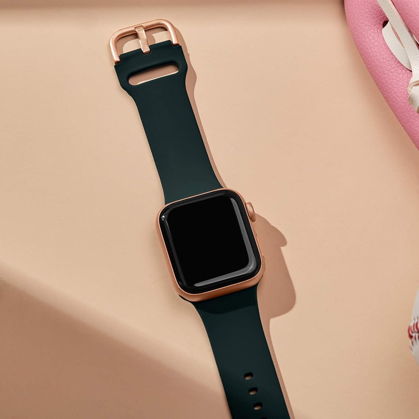 Pulseira esportiva compatível com pulseiras Apple Watch 49Mm 45Mm 44Mm 42Mm 41Mm 40Mm 38Mm, Series 9 Ultra SE 8 7 6 5 4 3 2 1 
