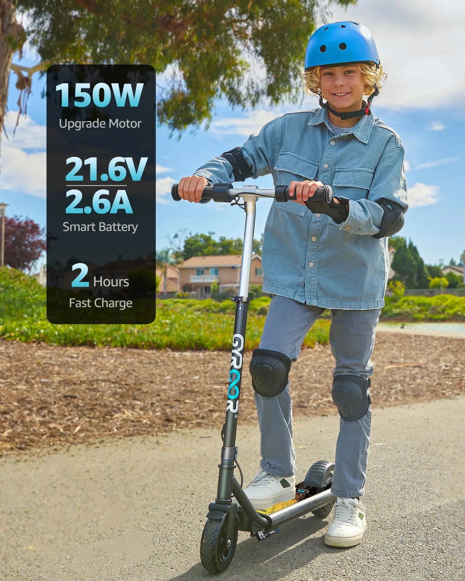 Exciting H30 Max Electric Scooter for Kids Aged 6-12 - Safe, Fun, and Music-Ready!