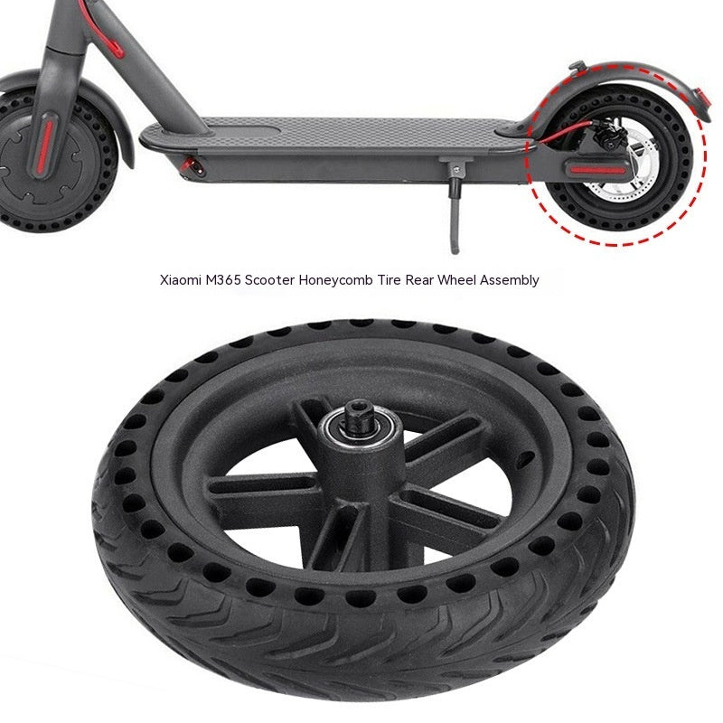 Xiaomi Scooter Accessories Flat Tire Rear Disc Brakes
