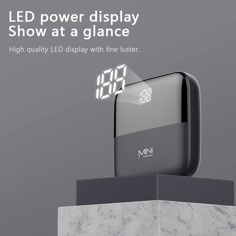 10000mAh Mini Power Bank | Slim & Lightweight | USB | VeloEdge