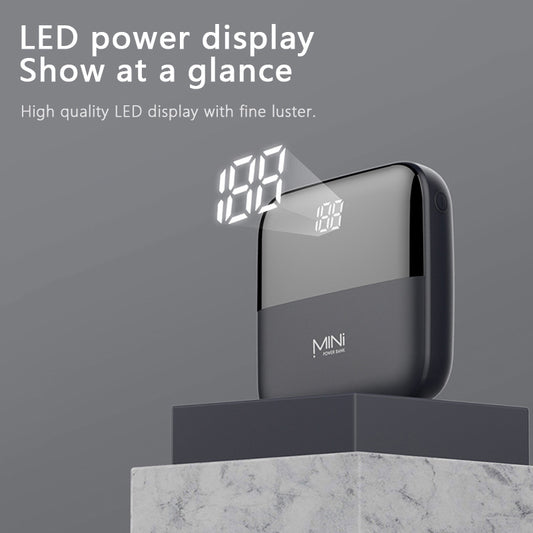 10000mAh Mini Power Bank | Slim & Lightweight | USB | VeloEdge
