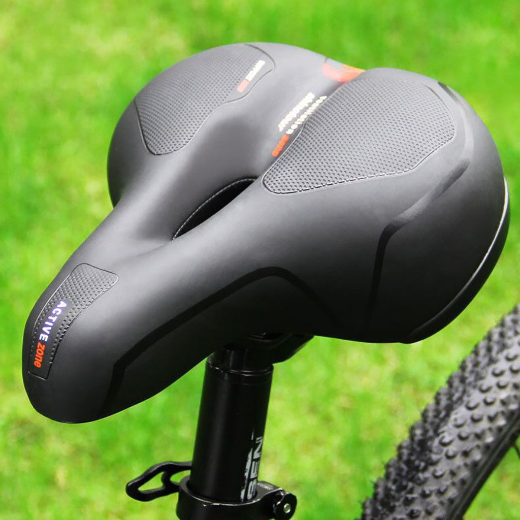 Selim Ergonómico Oco para Bicicleta — Couro PU & Memory Foam