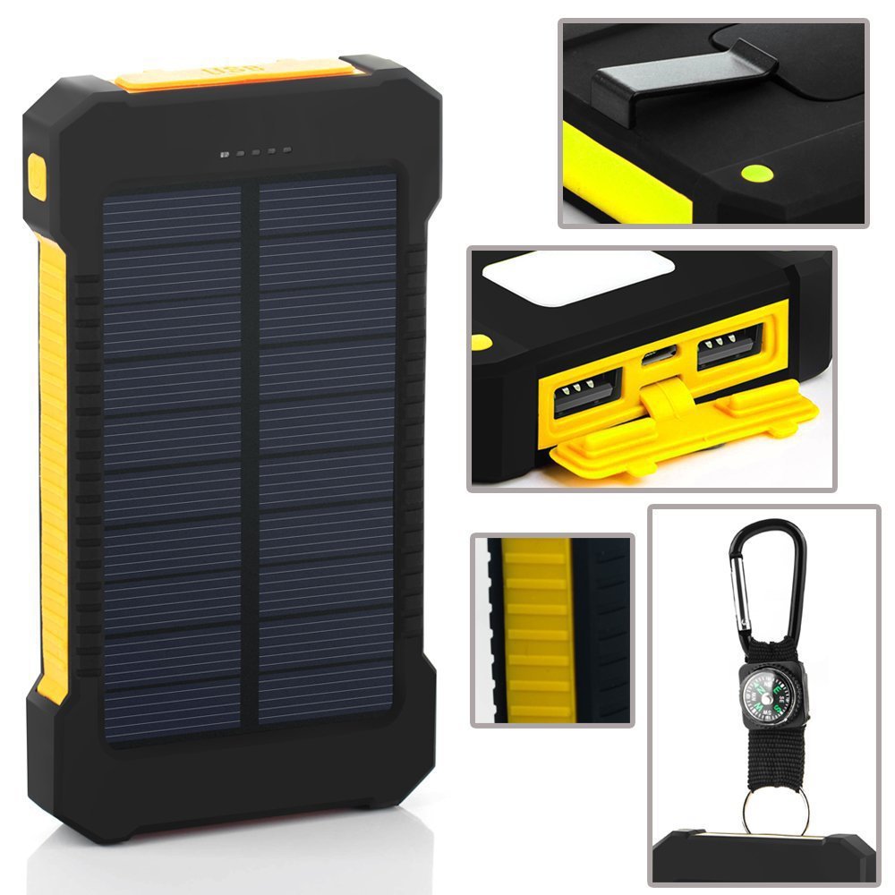 Solar Phone Charger & Camping Light | Ultra-thin | Universal | VeloEdge