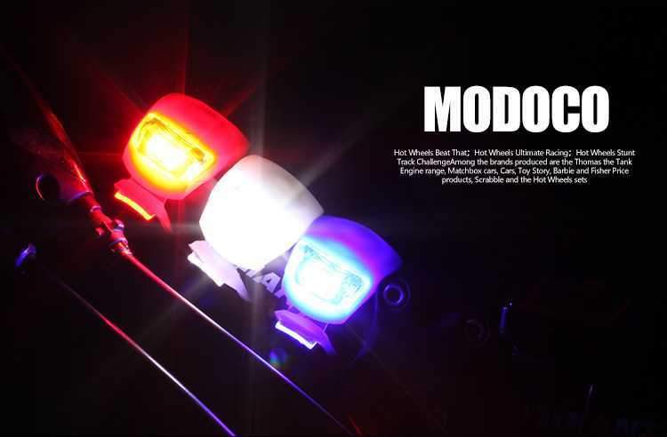 LED Bike Safety Light – 3 Modes, Waterproof & Universal Fit
