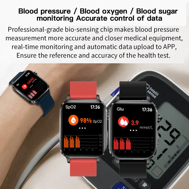 Smart Watch Men Laser Treatment Health Blood Pressure Sport