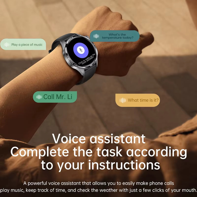 Watch Smart Watch Men Watch HD Screen Bluetooth Call GPS Trajectory NFC Heart Rate 