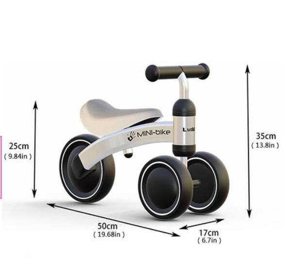 Kids Twist Car — Baby Balance Walker & Scooter | EVA Wheels | Carbon Steel Frame
