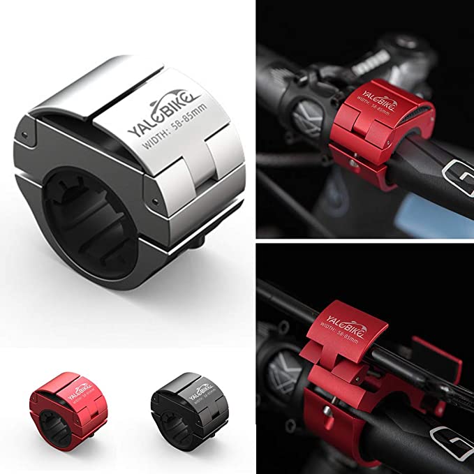 Aluminum Bike Phone Mount – Foldable, Anti-Shake, Face ID Compatible