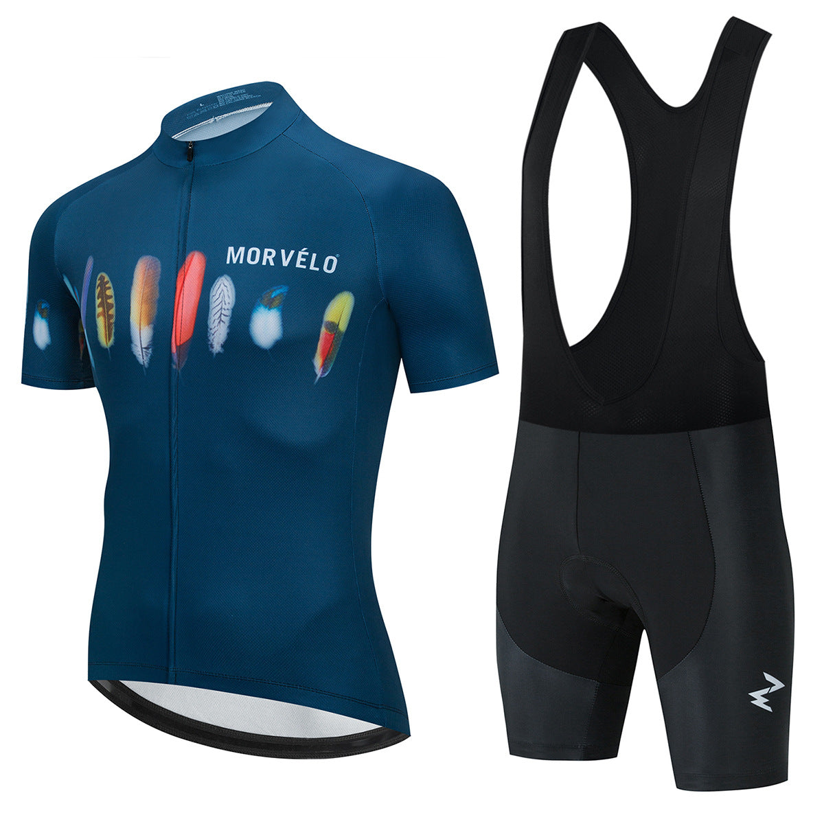 Men's Summer Cycling Set — Short Sleeve Jersey + Shorts | Moisture-Wicking | XS–4XL