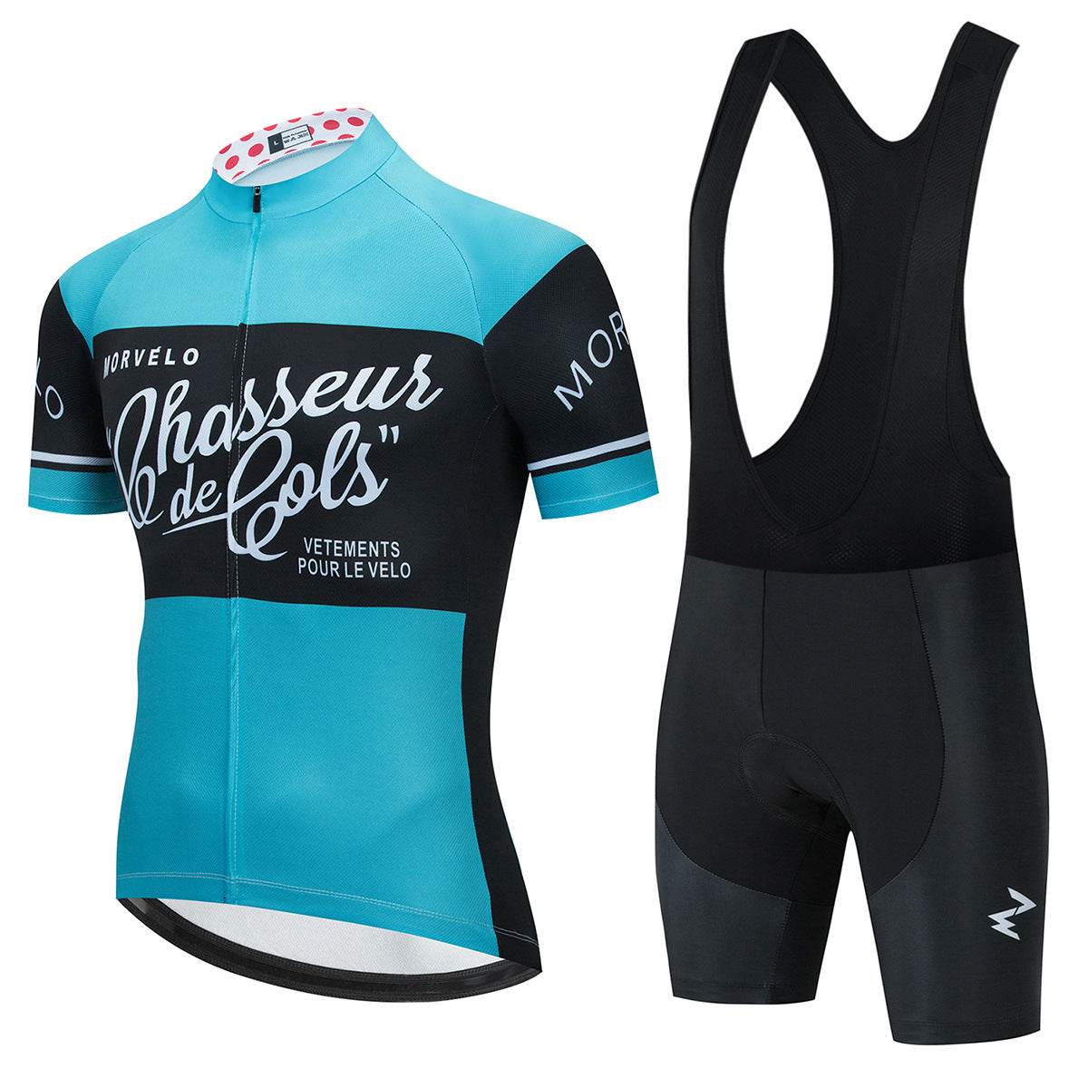Men's Summer Cycling Set — Short Sleeve Jersey + Shorts | Moisture-Wicking | XS–4XL