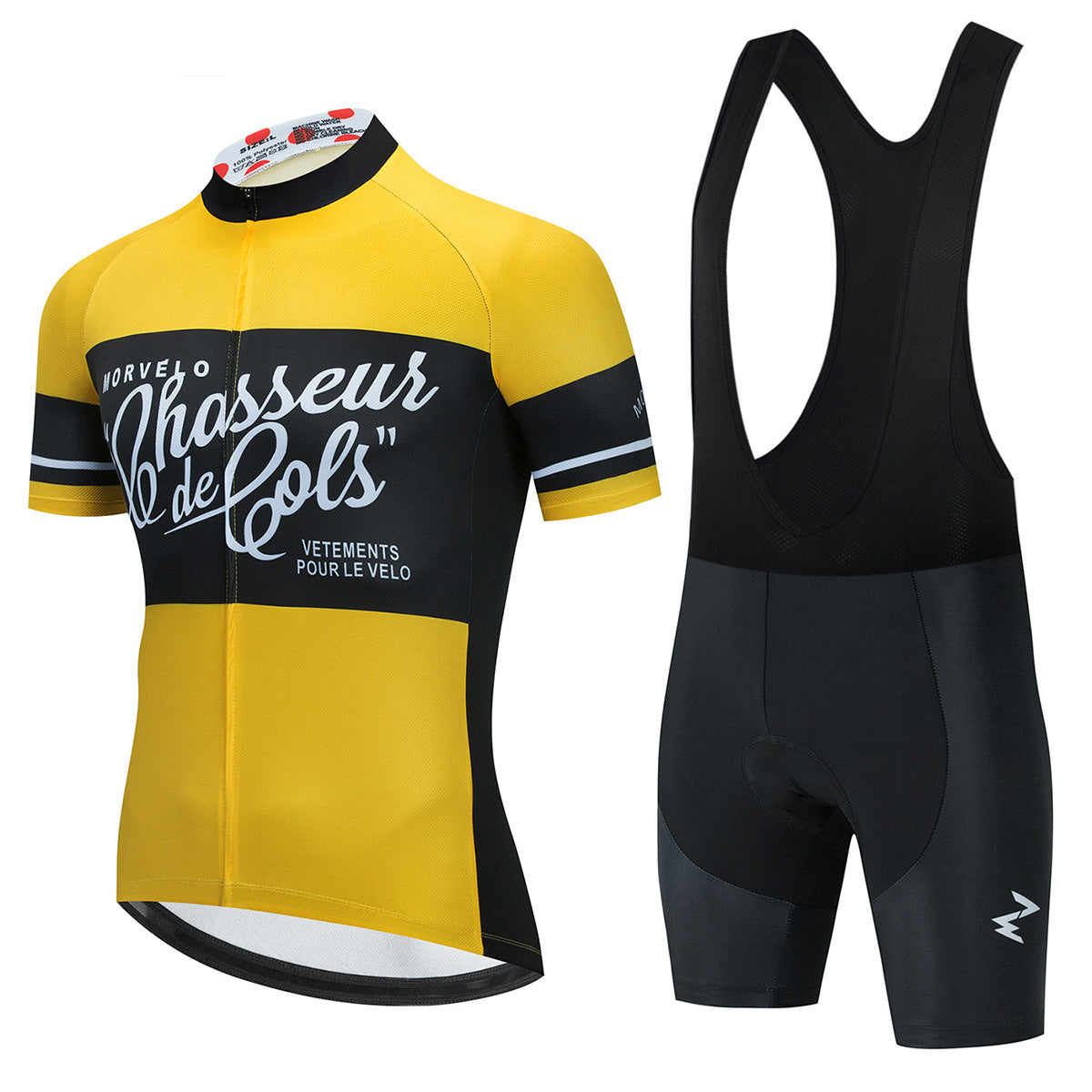 Men's Summer Cycling Set — Short Sleeve Jersey + Shorts | Moisture-Wicking | XS–4XL