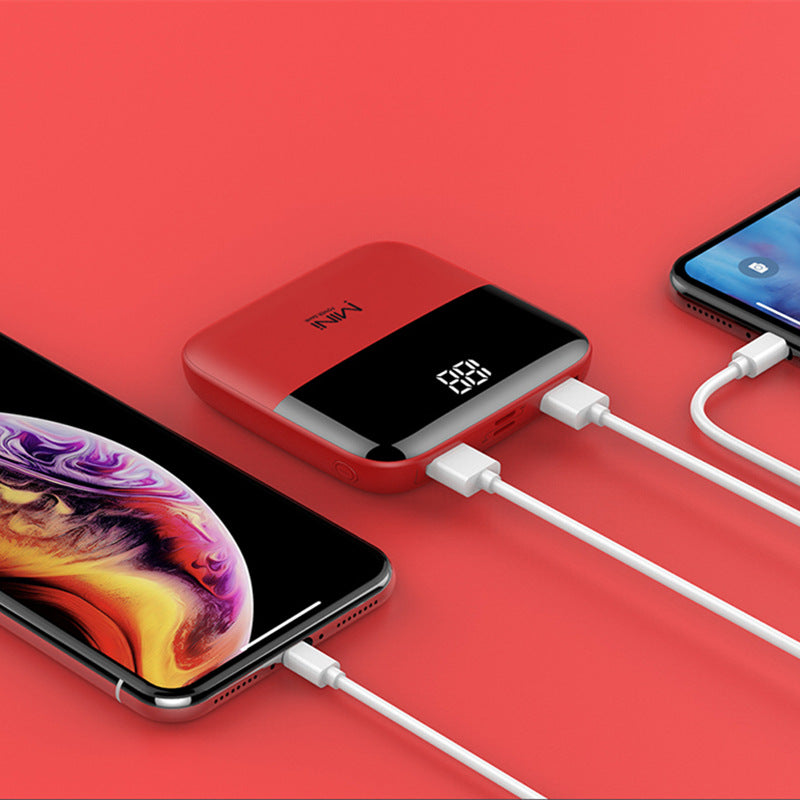 10000mAh Mini Power Bank | Slim & Lightweight | USB | VeloEdge