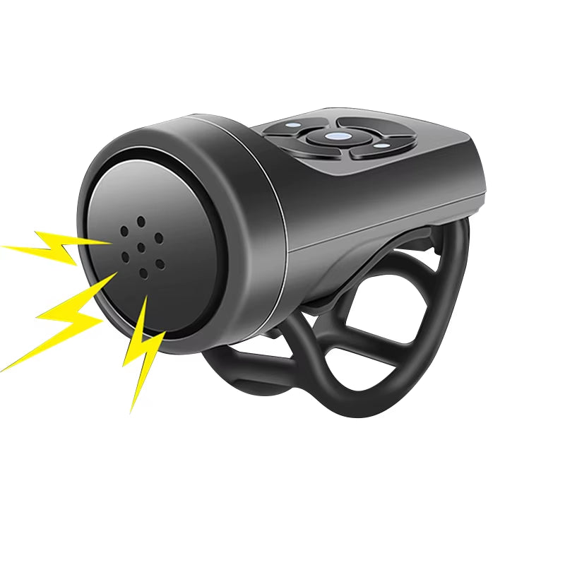 Bicycle Horn for Bike Horn Loud Bicycle Bell Electric Scooter Horn Powerful Bike Doorbell MTB Bike Accessories USB Chargeable
