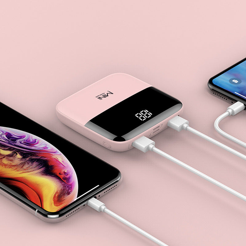 10000mAh Mini Power Bank | Slim & Lightweight | USB | VeloEdge