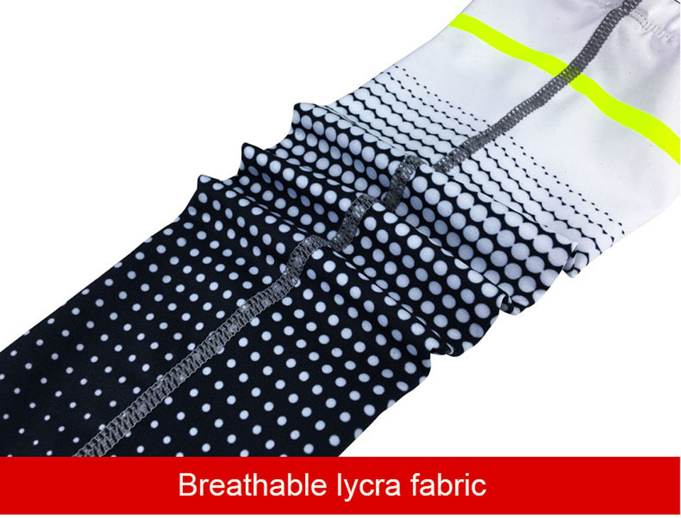 Cycling Arm Sleeves — Breathable Lycra | UV Protection | Unisex M/L/XL
