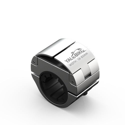 Aluminum Bike Phone Mount – Foldable, Anti-Shake, Face ID Compatible