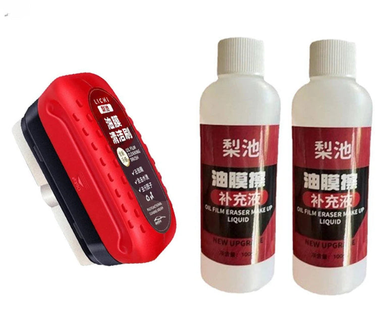 Car Glass Cleaning Sponge — Oil Film & Dirt Remover | Universal Fit