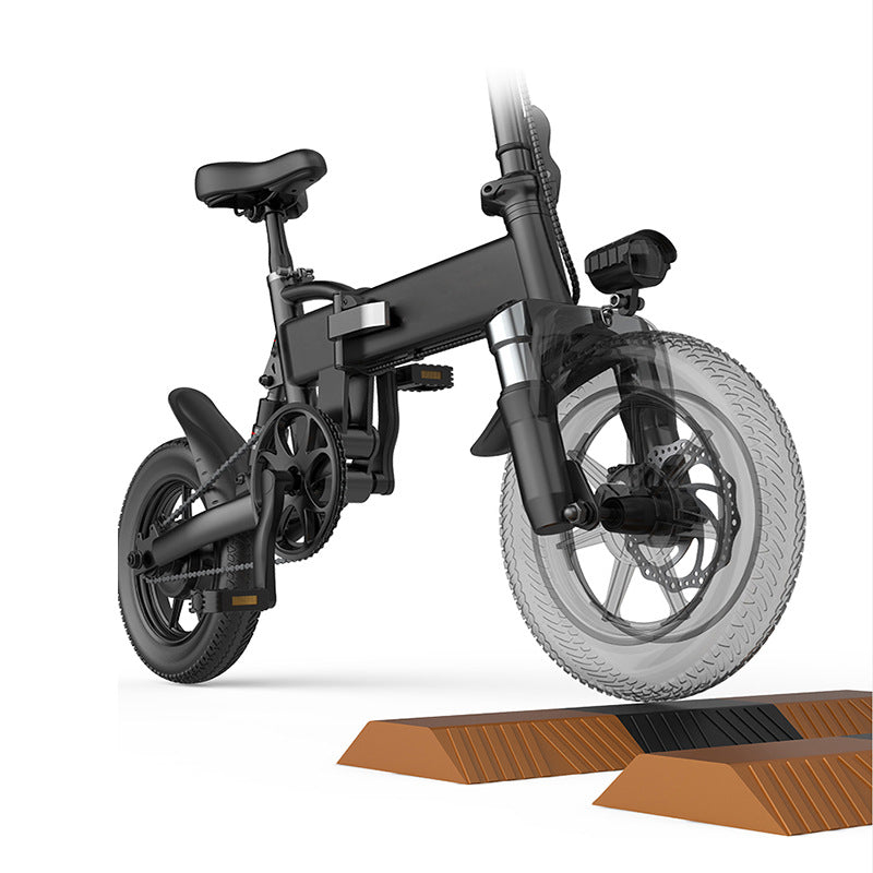 VeloEdge City 14" — Foldable Electric Bicycle | 250W | 36V | 30 km Range