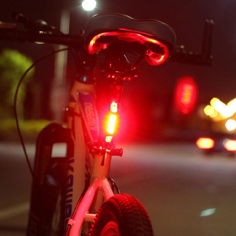 Illuminate Your Ride: Versatile LED Bicycle Taillight for Ultimate Safety and Visibility
