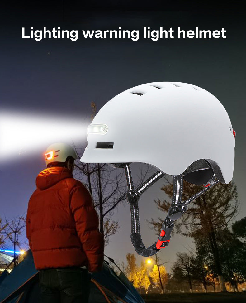Lighting Warning Smart Light Safety Sports Helmet