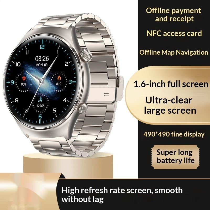 Multi-functional NFC Waterproof Smartwatch With A Payment