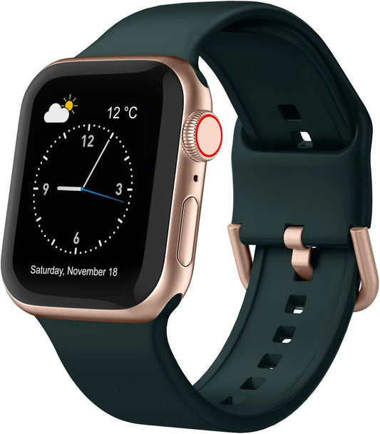 Pulseira esportiva compatível com pulseiras Apple Watch 49Mm 45Mm 44Mm 42Mm 41Mm 40Mm 38Mm, Series 9 Ultra SE 8 7 6 5 4 3 2 1 
