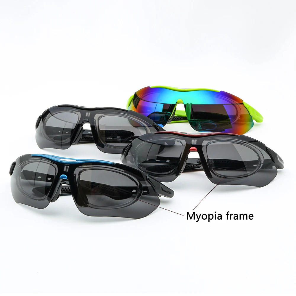 Stylish Unisex Sports Sunglasses for Cycling, Hiking, and Outdoor Adventures
