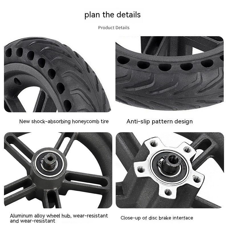 Xiaomi Scooter Accessories Flat Tire Rear Disc Brakes