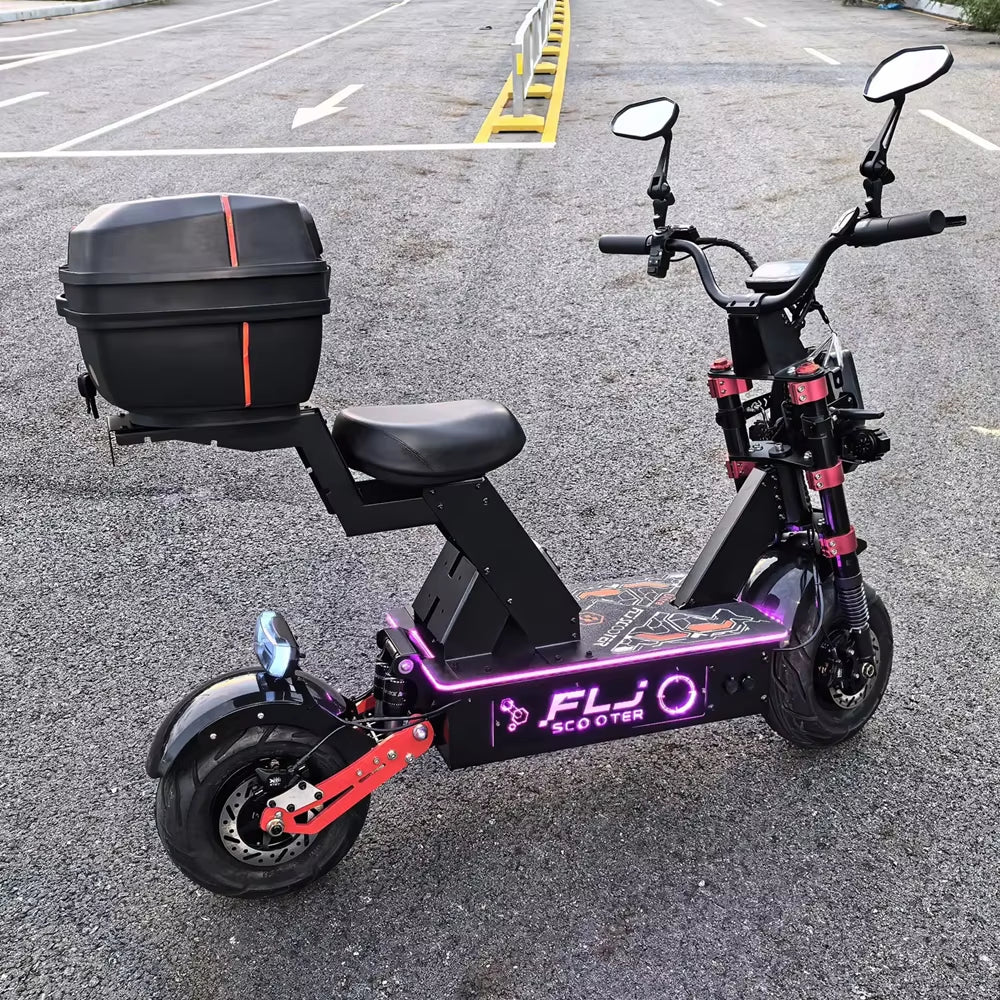 13 Electric Scooter | 12000W | 72V | 120km/h | Fat Wheels | APP & NFC Control