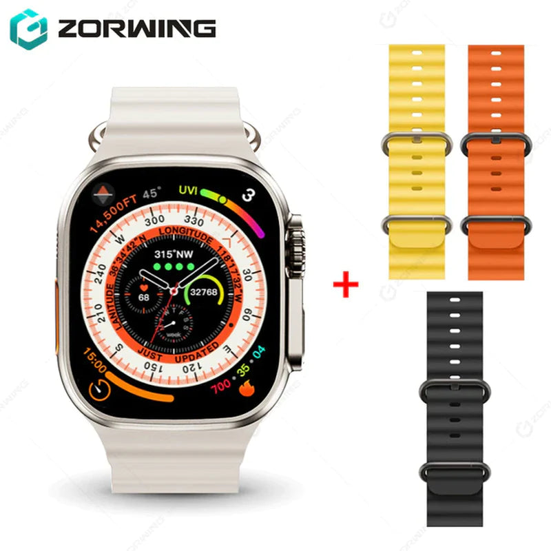 Ultra Smart Watch Men 49Mm GPS NFC 