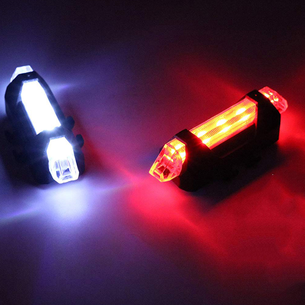 Illuminate Your Ride: Versatile LED Bicycle Taillight for Ultimate Safety and Visibility