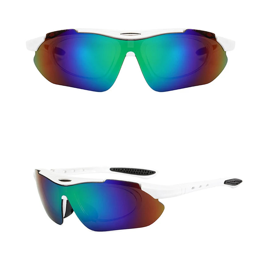 Stylish Unisex Sports Sunglasses for Cycling, Hiking, and Outdoor Adventures