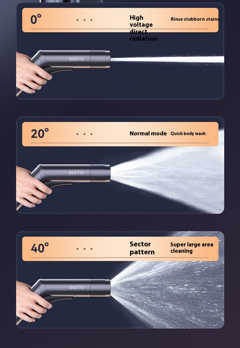 Household Artifact High-pressure Water Gun Telescopic Water Pipe