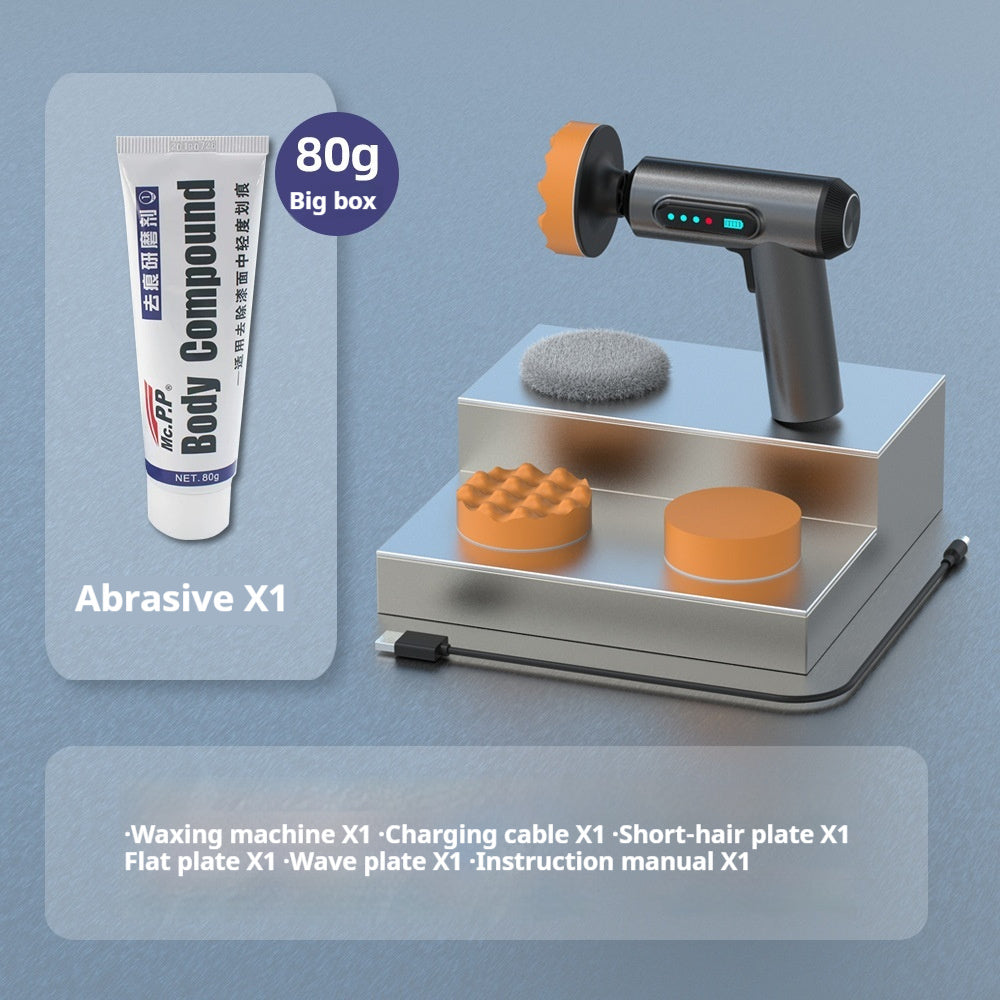 Wireless Car Polishing Machine Polishing And Sealing Glaze Household Car Small Waxing Device