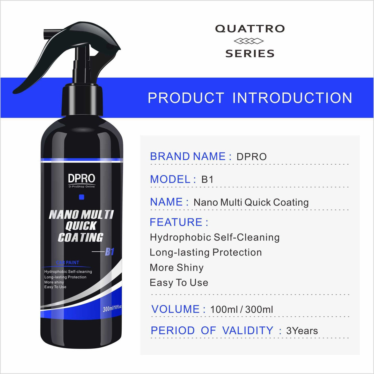 Automobile Universal Coating Spray 300ML