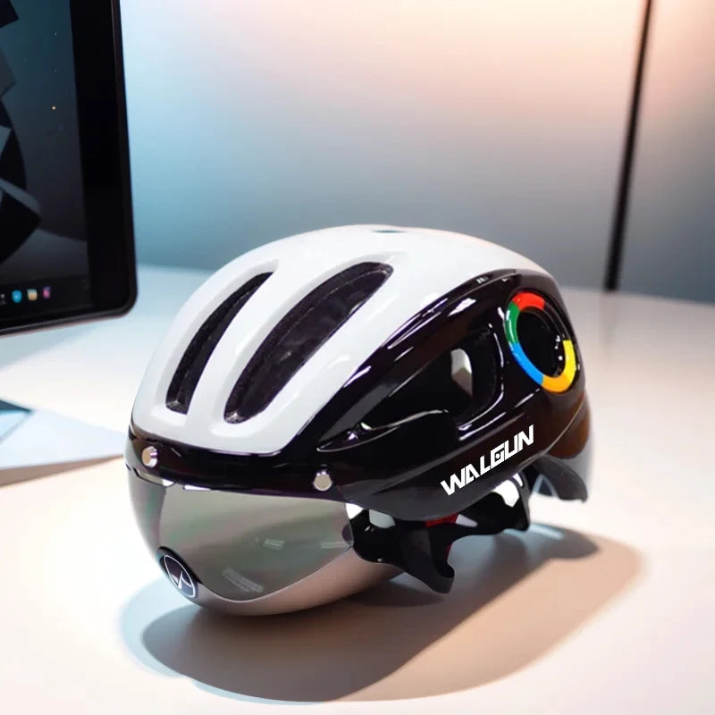 Ultraleve Capacete de Bicicleta para Homens Road Mtb Mountain Bike Capacete Lentes Óculos Equipamento de Ciclismo 9 Ventilações Casco Ciclismo