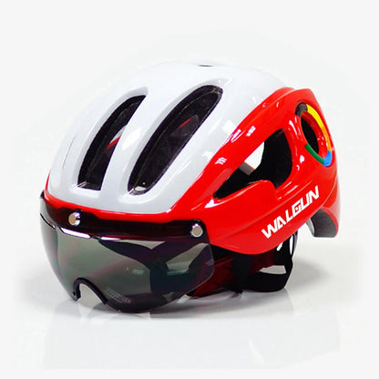 Ultraleve Capacete de Bicicleta para Homens Road Mtb Mountain Bike Capacete Lentes Óculos Equipamento de Ciclismo 9 Ventilações Casco Ciclismo