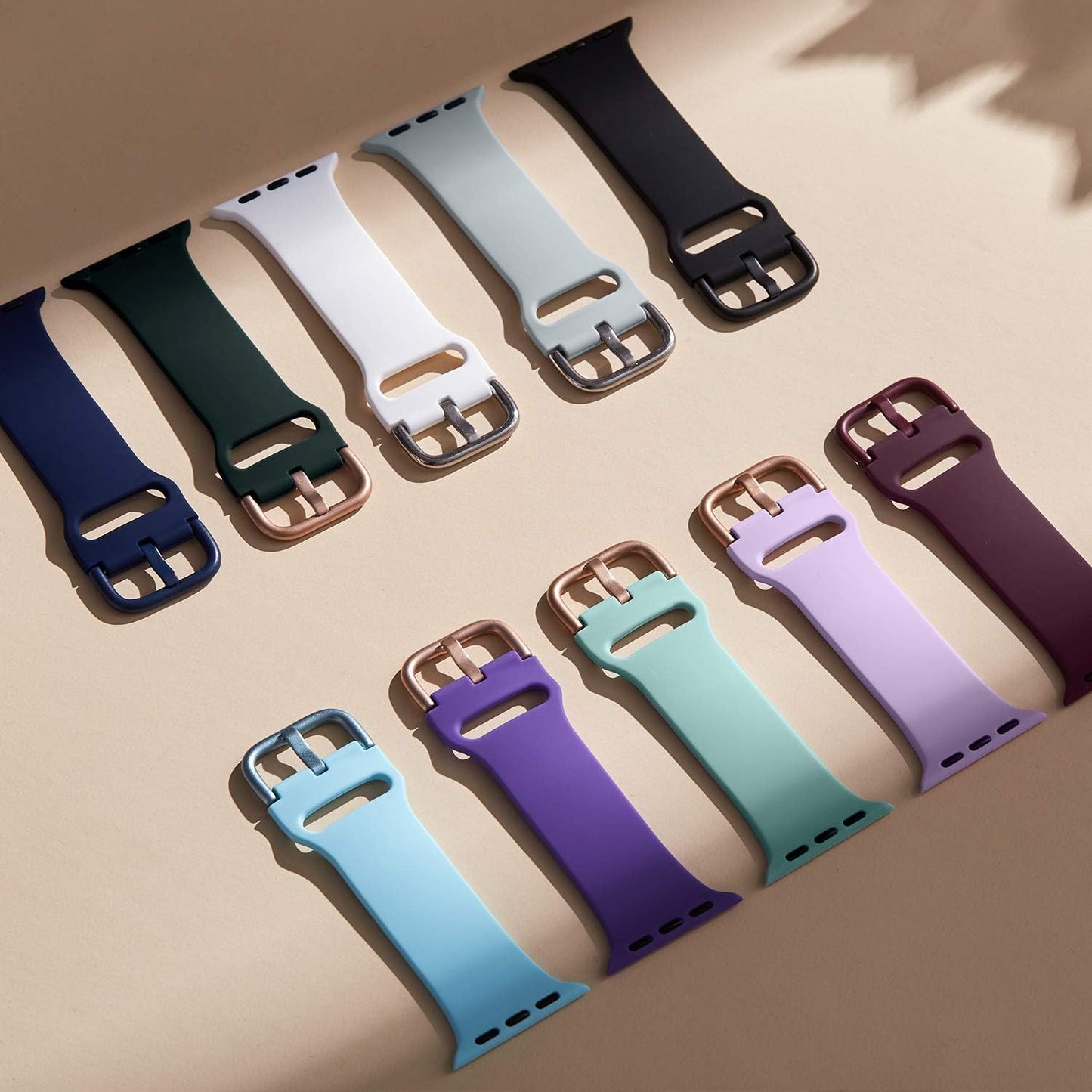 Pulseira esportiva compatível com pulseiras Apple Watch 49Mm 45Mm 44Mm 42Mm 41Mm 40Mm 38Mm, Series 9 Ultra SE 8 7 6 5 4 3 2 1 