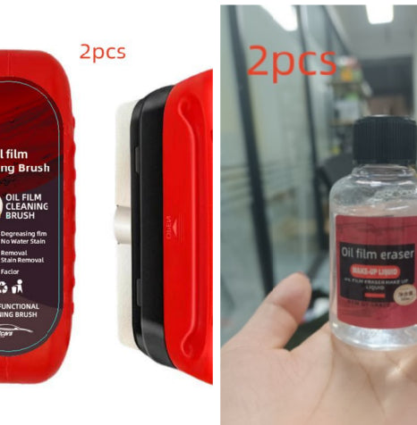 Car Glass Cleaning Sponge — Oil Film & Dirt Remover | Universal Fit