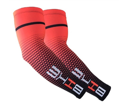 Cycling Arm Sleeves — Breathable Lycra | UV Protection | Unisex M/L/XL