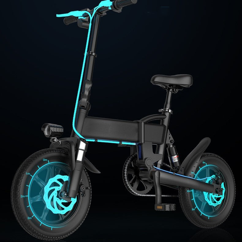 VeloEdge City 14" — Foldable Electric Bicycle | 250W | 36V | 30 km Range