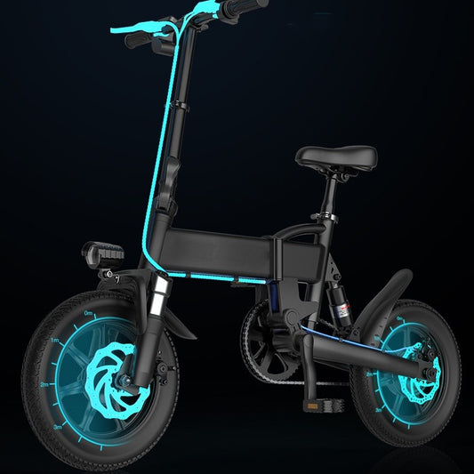 VeloEdge City 14" — Foldable Electric Bicycle | 250W | 36V | 30 km Range