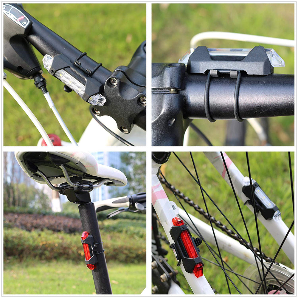Illuminate Your Ride: Versatile LED Bicycle Taillight for Ultimate Safety and Visibility