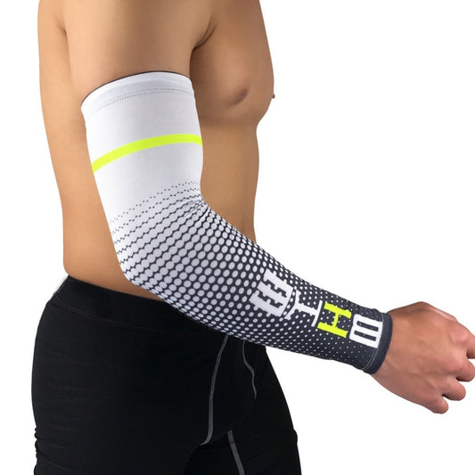 Cycling Arm Sleeves — Breathable Lycra | UV Protection | Unisex M/L/XL